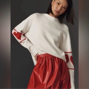 Anthropologie Carys Maeve mock neck sweater - see description